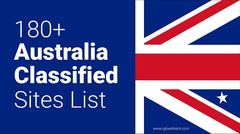 Australia Classified Sites List