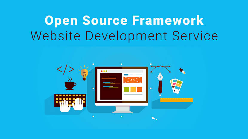 Best Open Source Framework Website Development Service Provider Company in India